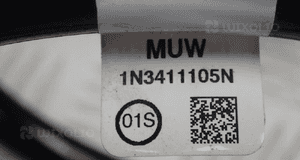 SPRĘŻYNY ZAWIESZENIA AUDI VW MUW 1N3511103B  1N3411105N 4