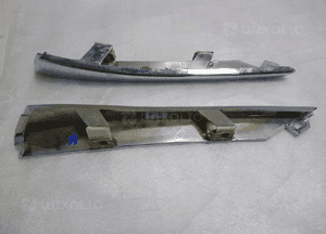 Jaguar xf X250 lift 12-15 listwa chrom zderzka aer 8