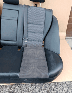 Fotele komplet kanapa półskóra Mercedes W204 5