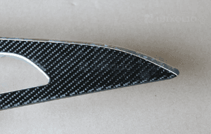 Listwa ozdobna dekor drzwi prawych carbon audi A6 C7 RS6 2014 5