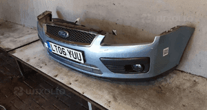Zderzak przód przedni ford focus MK.2 2 ii Z3 błękitny halogeny 4