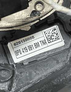 Kierownica skora multi lopatki audi A3 8P org fv 5