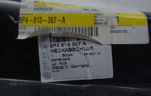Blacha pas tylny audi A3 8P sportback 8P4813307A 5
