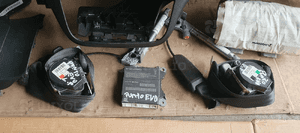 Konsola poduszki pasy AIRBAG sensor zestaw naprawczy Fiat Punto EVO ORYGINAŁ !!! 51838580 7