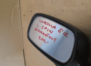 Lusterko lewe 5 pin toyota corolla E12 granatowy 4