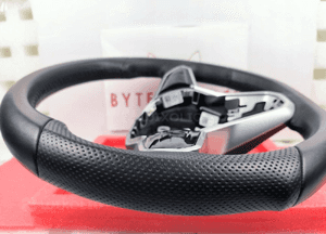 VW Volkswagen Golf VIII Kierownica Skóra Łopatki Grzana 5H0419089FP 4