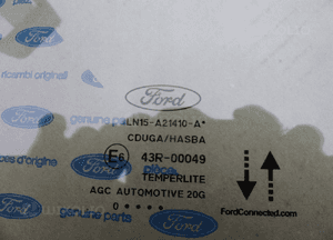Ford ecosport szyba drzwi przód prawy oryginał 3
