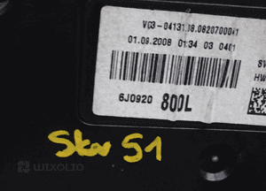 Licznik zegar seat ibiza iv 4 6J0920800L 7