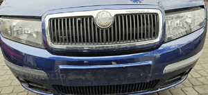Skoda Fabia I lift zderzak przód przedni 9462 1