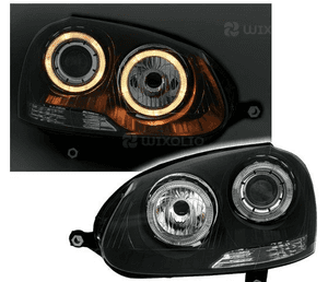 Lampy Reflektory VW GOLF V 5 OD 2003 DO 2009 SOCZEWKI DEPO 3