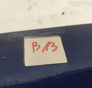 Klapa tył tylna bagażnika do opel vectra c kombi Z21B granatowa zbita szyba 5