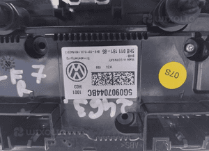 PANEL NAWIEWU KLIMATYZACJI VW GOLF VII 7 5G0907044BC 3