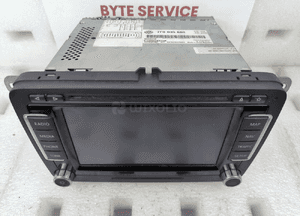VW VOLKSWAGEN RNS 510 Radio Nawigacja Multimedia 7F0035680 Ekran nie działa 3