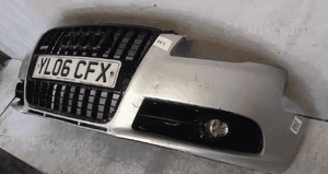 Zderzak przód przedni do audi A4 B7 LY7W srebrny halogeny s line s-line do malowania !!! 3