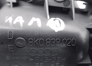 Klamka wewnętrzna przód Audi A4 A5 Spb 8K0837020 RADOM 2