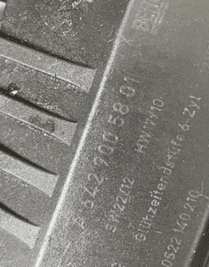 MERCEDES 320 350 cdi V6 om 642 moduł grzania świec 19