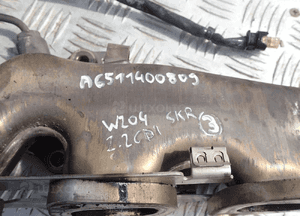 Kolektor wydechowy mercedes 2.2 cdi A6511400809 radom 2