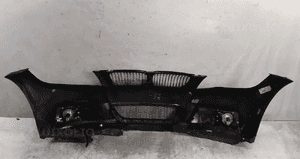 Zderzak przód przedni bmw E90 E91 lift fl m pakiet ///m halogeny czarny schwarz 2 5