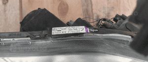 Przod przednia lampa prawa mazda 5 lift xenon !bez przetwornicy! 3