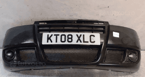 Zderzak przód przedni do fiat doblo fl lift 632 czarny 1