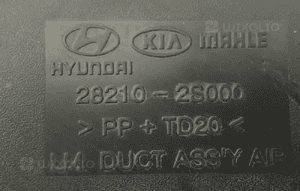 Obudowa filtra powietrza kia sportage 28210-2S000 / 28210-2Y300 4