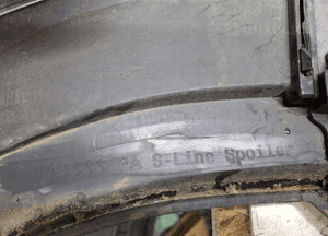 Zderzak spojler dyfuzor audi Q7 4M 4M0 po lifcie lift s-line chrom 2020-24 4