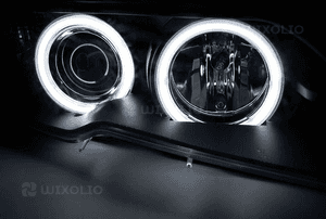 LAMPY REFLEKTORY Do BMW E46 OD 2003 DO 2006 Roku COUPE, CABRIO Ringi CCFL 4