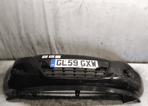 Zderzak przód przedni do hyundai I20 czarny do naprawy ! 1