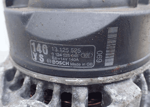 ALTERNATOR OPEL VECTRA C SIGNUM 3.0 CDTI 13125525 RADOM 4