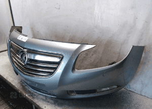 Zderzak przód przedni opel insignia a i 1 Z179 szary spryskiwacze lamp xenon pdc czujniki halogeny 3
