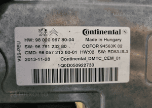 MODUŁ STEROWNIK START STOP PEUGEOT 2008 I 9801739380 9802096780 2013-2019 6