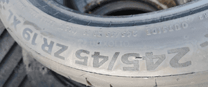 245/45/19 continental sportcontact 7 4