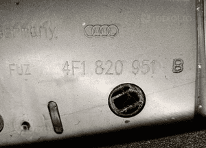 Kratka nawiewu powietrza środkowa Audi A6 C6 4F1820951B 7