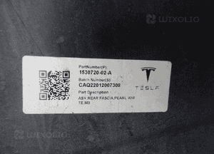 Tesla 3 zderzak tył wiązka pdc 1530720-02-A 12