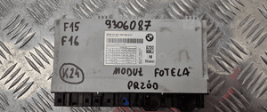 BMW F15 F16 MODUŁ STEROWNIK FOTELA PRZÓD 9306087 1