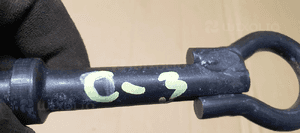 Hak holowniczy ucho Citroen C3 4