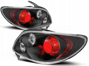 Lampy Tylne PEUGEOT 206 HB BLACK 1