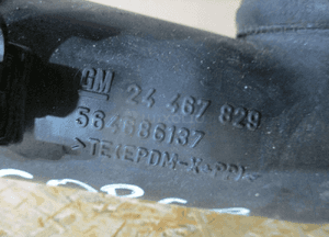 Dolot rura powietrza opel corsa c 1.0 24467829 2