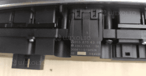 MERCEDES CLK 209 C 203 G 463 panel świateł awaryjnych dekor lift 6