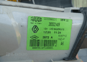 Renault fluence lift 12- lampa przednia 260101517R 5