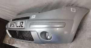 Zderzak przód przedni citroen C3 prulier ezrc srebrny halogeny 2