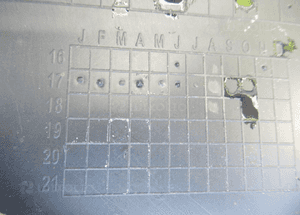 Płyta osłona pod silnik zderzak ford fiesta MK8 2017- 11
