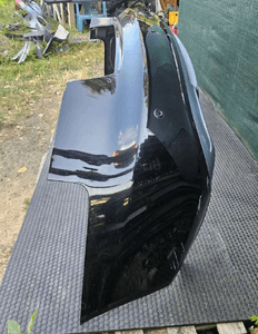 Zderzak Tyl Tylny S-Line Czarny LZ9Y Dyfuzor Czujniki PDC Audi A4 B8 Sedan 08r 29