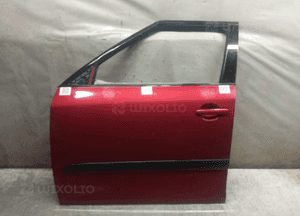 Drzwi przód przednie lewe do skoda fabia ii 2 9892 bordo bordowe 1
