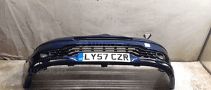 Zderzak przód przedni do citroen C4 eged granat granatowy halogeny 1