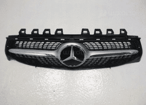 MERCEDES CLA W118 A118 GRILL ATRAPA WLOT CZARNY 3