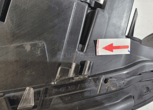 BMW X5 E53 LCI Lampa zwykła H7 L - 13739 8