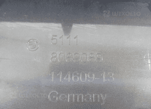 Bmw X2 F39 spoiler dokładka zderzaka przód m pakiet 2017- 8069089 12