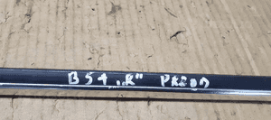 Listwa zgarniająca drzwi prawy przód chrom VW Passat B5 FL 3B0837478E 7