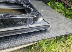 Drzwi Przod Przednie Lewe Prawe Czarne VW Golf IV 4 5D Drzwi Poszycie 24